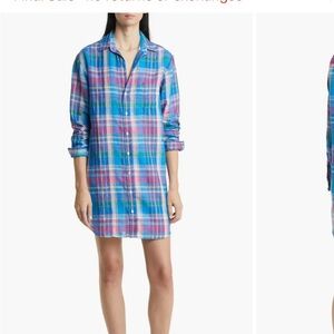 Frank & Eileen Plaid Mini Dress